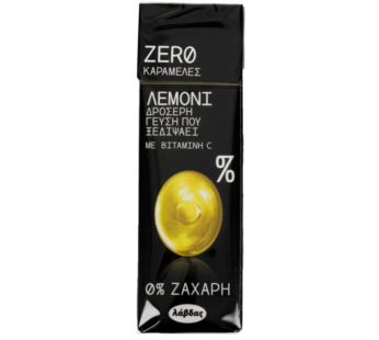 Zero Καραμέλες Λεμόνι Με 0% Ζάχαρη 36gr